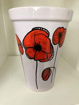 Marianne Bey - Klaprozen verkocht voor € 1!