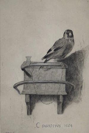 Philip Zilcken - Ets naar Het Puttertje van Carel Fabritius kopen? Bied vanaf 65!