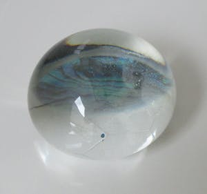 Niet of onleesbaar gesigneerd - Murphy's Nieuw Zeeland - Studio Abalone glazen presse papier kopen? Bied vanaf 10!