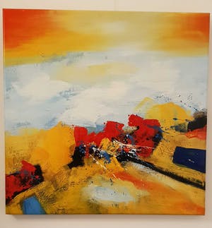 Han Teng - Colored landscape kopen? Bied vanaf 75!