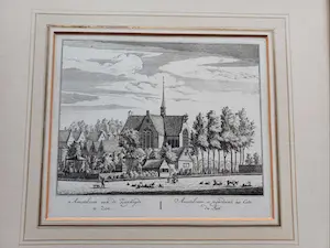 Niet of onleesbaar gesigneerd - Amstelveen aan de Zyudzijde (aanzicht kerk) kopen? Bied vanaf 1!