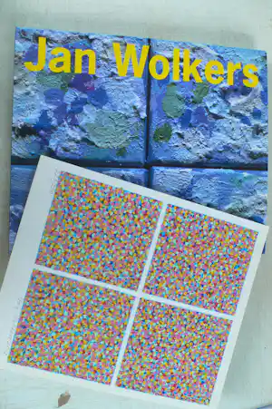 Jan Wolkers - Boek Jan Wolkers (gesigneerd) met originele zeefdruk (gesigneerd) verkocht voor € 275!