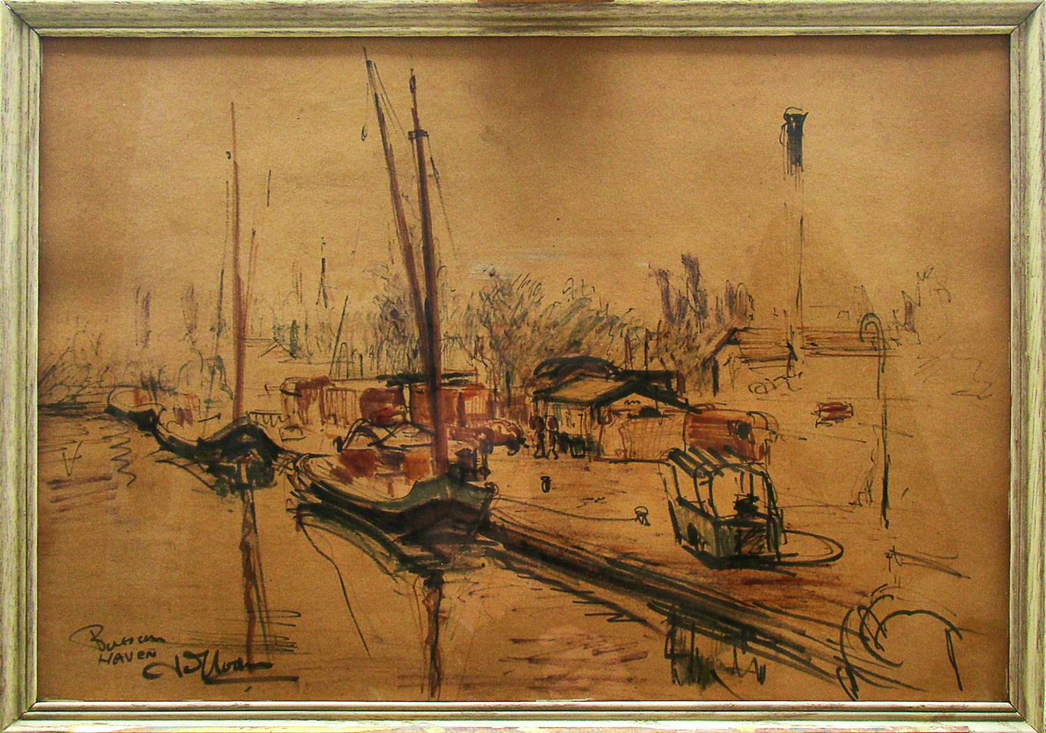 Bob ten Hoope - Bussum haven verkocht voor € 120!