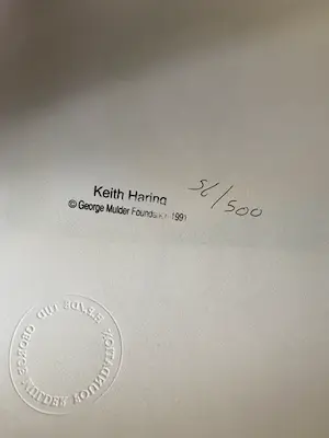 Keith Haring - HP / DE TIJD kopen? Bied vanaf 315!