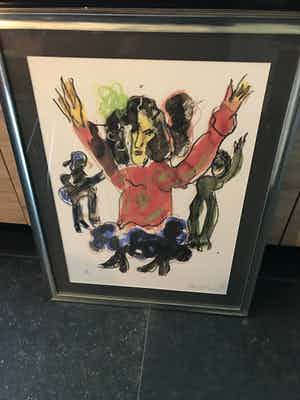 Jan Sierhuis - Flamingo danseres verkocht voor € 50!