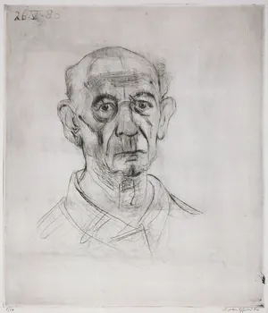 Hans van Efferen - Ets, Zonder titel kopen? Bied vanaf 1!