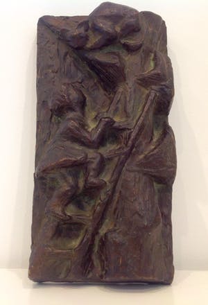 Brons (Onbekend) - Meisje op ladder kopen? Bied vanaf 145!