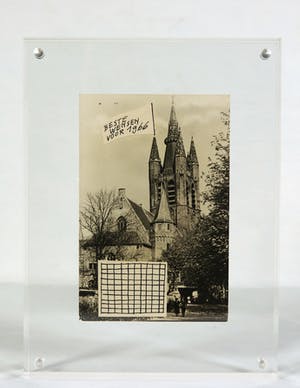 Jan Schoonhoven - Nieuwsjaarsgroet met tekening kopen? Bied vanaf 1!