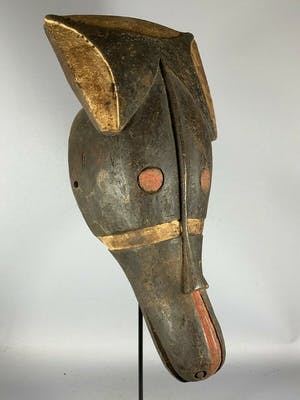 Burkina Faso - 200945 - Old African head Mask from the Gurunsi - Burkina Faso. kopen? Bied vanaf 65!