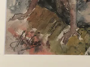 Jan van der Veer - Ruggelings zittend naakt in dromerige setting kopen? Bied vanaf 115!