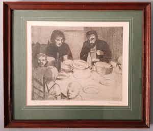 Poppe Damave - ‘DE MAALTIJD’ MET VEEL MOOIE DETAILS verkocht voor € 65!