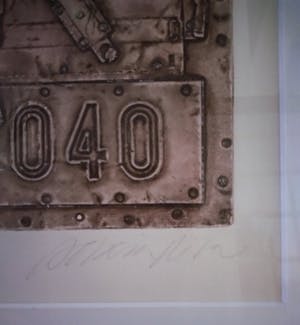 Enric Adsera Riba - prachtige ets uit 1988 kopen? Bied vanaf 1!