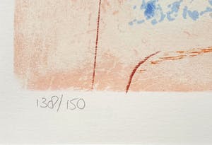 Peter Schenk - 'Compositie I' (1999) - ingelijst (Zeer groot) kopen? Bied vanaf 155!