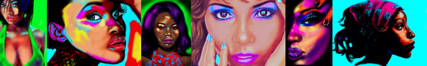 Peter Klashorst - Pop Art II (set van 6 stuks) verkocht voor € 69!