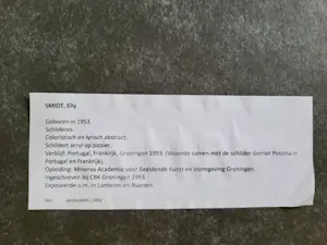 Elly Smidt - Coloristisch en lyrisch abstract. kopen? Bied vanaf 75!