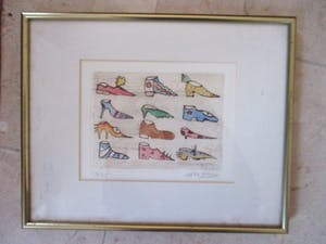 Ad van Bokhoven - Een kleurrijke collectie van ontwerpen trekt aan u voorbij. kopen? Bied vanaf 22!