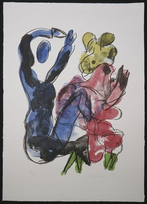 Jan Sierhuis - Litho, Zonder titel kopen? Bied vanaf 50!