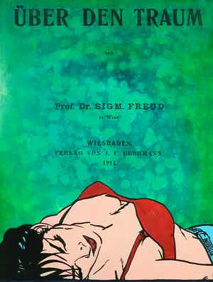 Jan Bollaert - Gemengde techniek op board, Über den Traum Green (Groot) verkocht voor € 80!