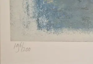 Jan Radersma - Zeefdruk: 'Zonder titel' (1990). kopen? Bied vanaf 70!