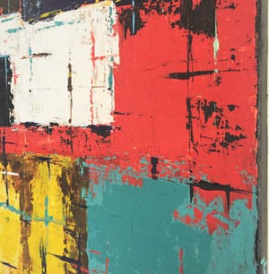 John Foppen - Red Colours Symphony ...... # K 06 XL. Groot kopen? Bied vanaf 179!