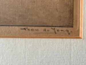 Toon de Jong - Winter in Blaricum kopen? Bied vanaf 75!