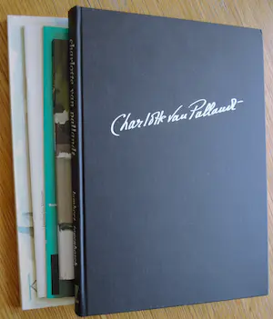 AcheterCharlotte van Pallandt - gesigneerd boek & 4 gerelateerde boekwerken (Kees Verweij)? Enchérissez de 45!