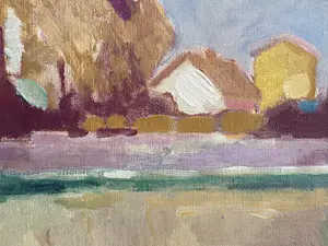 Paul Hugo ten Hoopen - Olieverf Schilderij - De Bui kopen? Bied vanaf 250!