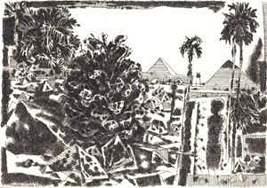 Simon Koene - Aetas aurea (met dennenappel) verkocht voor € 20!