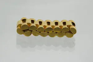 8-  Groot model - massief - 18Krt geel gouden stijl schakel ring kopen? Bied vanaf 640!