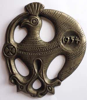 Ewald Matare - Phönix, mit Jahresangabe 1954 Buderus verkocht voor € 100!