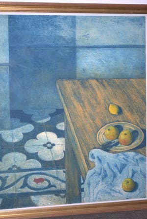 Elmar Gille - 2x: zeer grote kleurets & litho Val de Roussillon kopen? Bied vanaf 160!