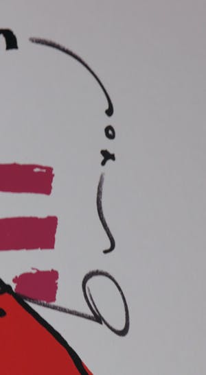 Herman Brood - Zeefdruk, We're a team kopen? Bied vanaf 120!