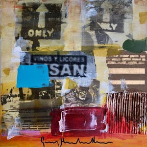 George Heidweiller - Gemende Techniek, Acryl op Doek kopen? Bied vanaf 110!