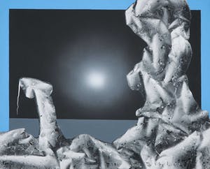 Vincent Mengin-Lecreult - Gemengde techniek op doek, Paysage kopen? Bied vanaf 1!