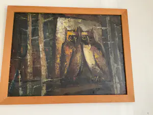 Willem Chabot - Rustende uilen kopen? Bied vanaf 700!