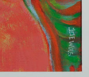 Joe Wols - Acryl op karton, Vogelverschrikker - Ingelijst kopen? Bied vanaf 1!