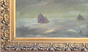 Constant Permeke - Zeegezicht bij zonsondergang kopen? Bied vanaf 2500!