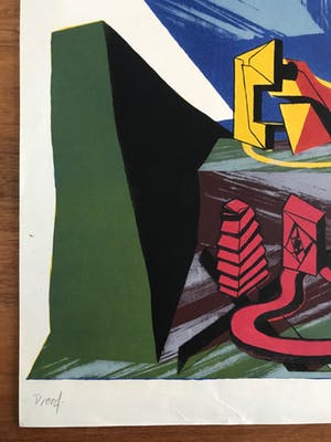 Michael Challenger - Zeefdruk - The First day of automatic Spring - 1967 - Gesigneerd kopen? Bied vanaf 55!