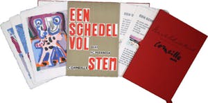 Corneille - Uitgave met 5 zeefdrukken en gedicht van Bert Schierbeek, Een schedel vol stem kopen? Bied vanaf 250!