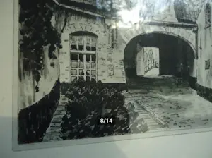 Albert Goethals - Oud huisje aan ingangspoort van het begijnhof van Brugge kaufen? Bieten Sie von 20!