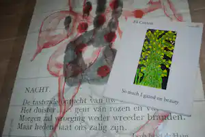 Buy Eli Content - zeldzame affiche uit 1998 & tentoonstellingsgids 2019? Bid from 60!
