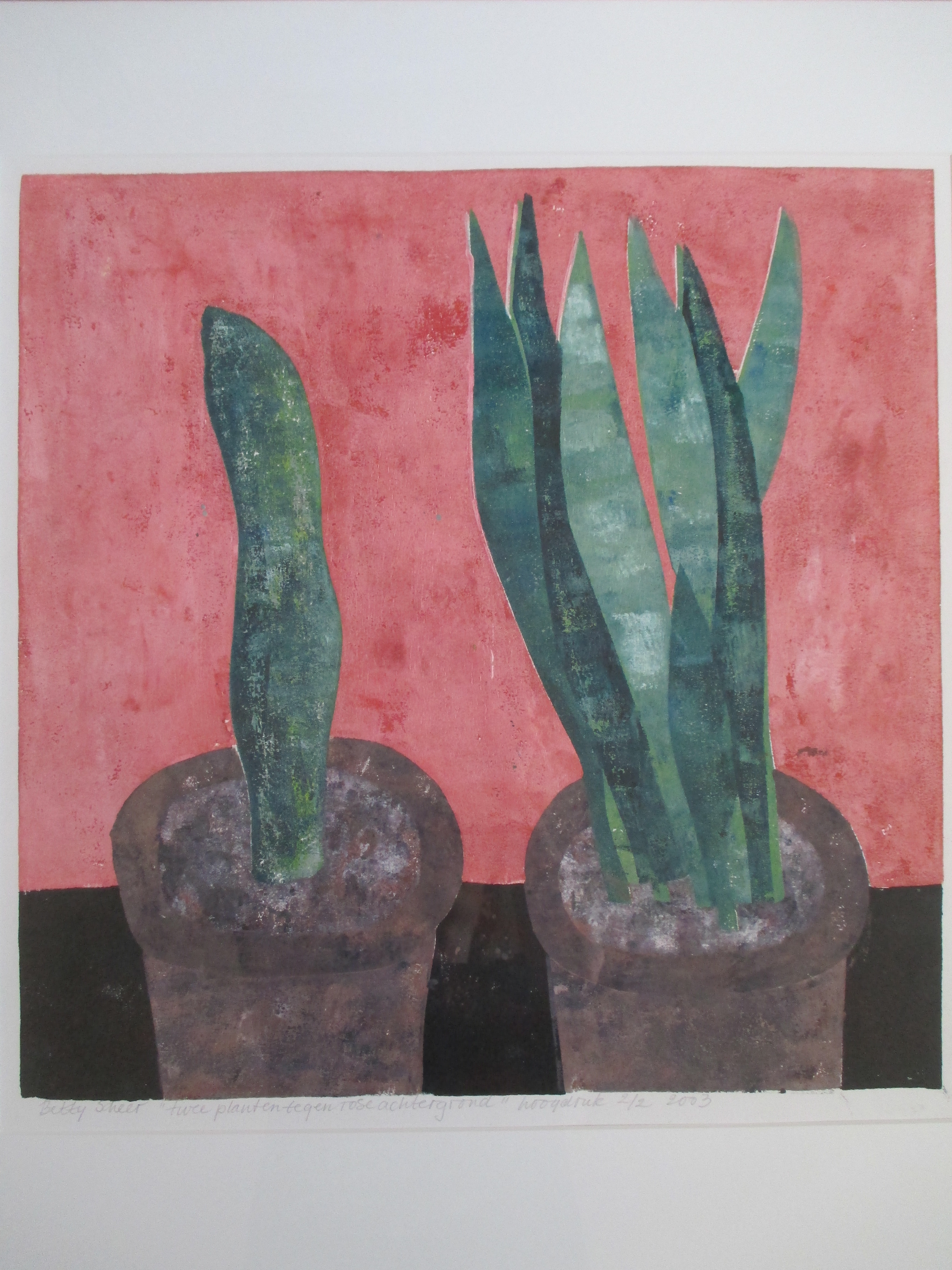 Betty Scheer - Ingelijste hoogdruk uit oplage van twee- Barth lijst kopen? Bied vanaf 80!