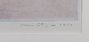 Jan Montyn - Ets, Zonder titel - Ingelijst kopen? Bied vanaf 100!