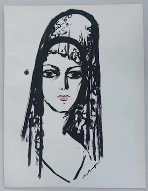 Kees van Dongen - Pochoir 'Espagnole' kopen? Bied vanaf 250!