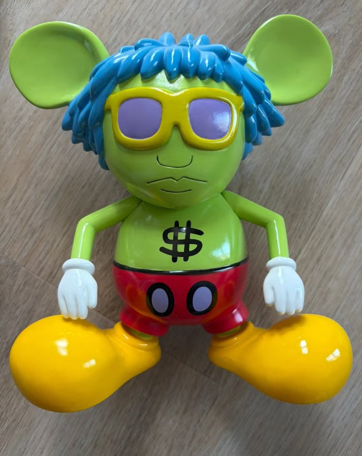 AcheterKeith Haring - Limited Edition Andy Mouse Green Figure by 360 Toy Group? Enchérissez de 300!