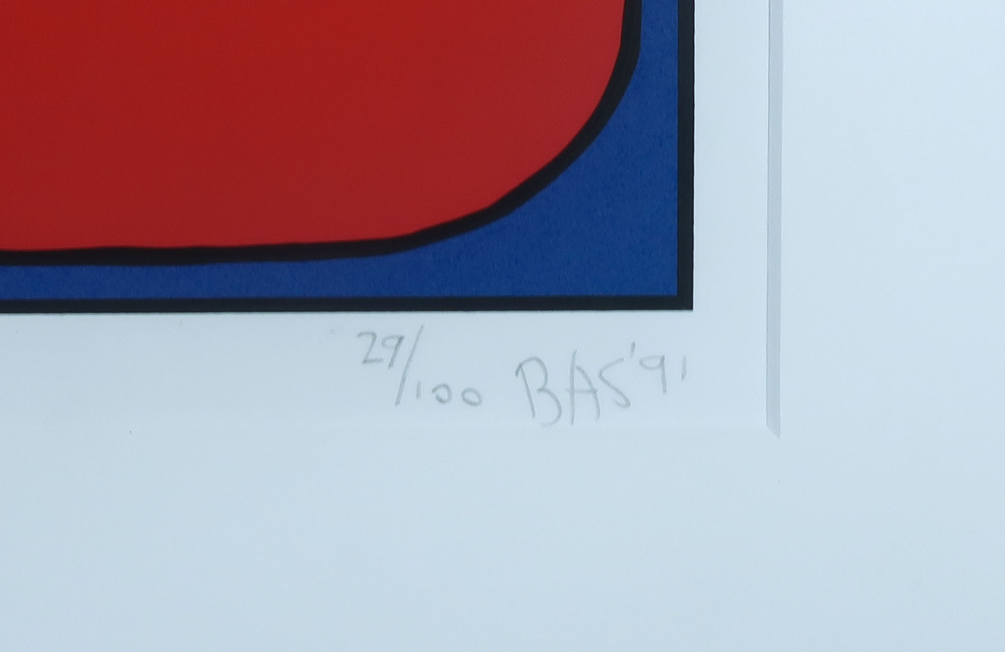 Niet of onleesbaar gesigneerd - Zeefdruk, Zonder titel kopen? Bied vanaf 1!