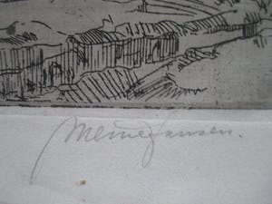 Jan Meine Jansen - Twee etsen kopen? Bied vanaf 25!