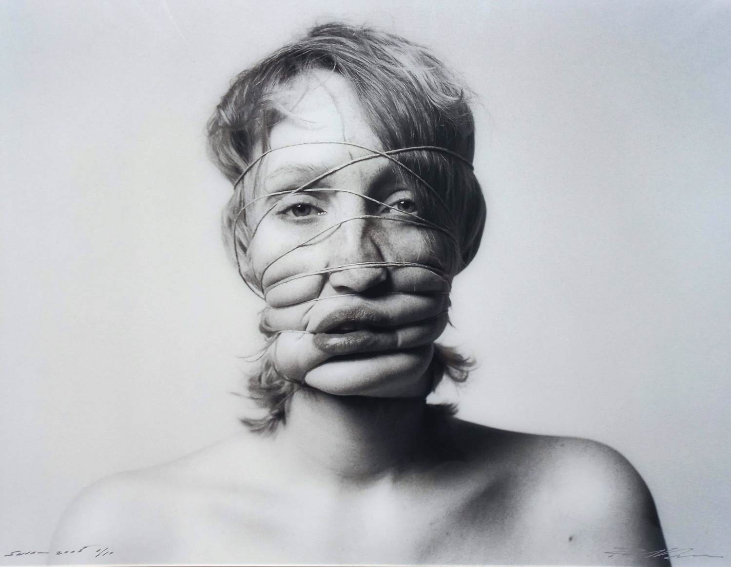 Paul Blanca - Susan Bondage, lambdaprint op dibond (professioneel gelijst, groot) kopen? Bied vanaf 395!