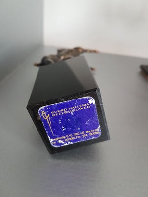 Ruurd Hallema - Bronzen beeld "Steigerend Paard" kopen? Bied vanaf 50!
