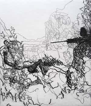 Constant - De executie, ets verkocht voor € 249!